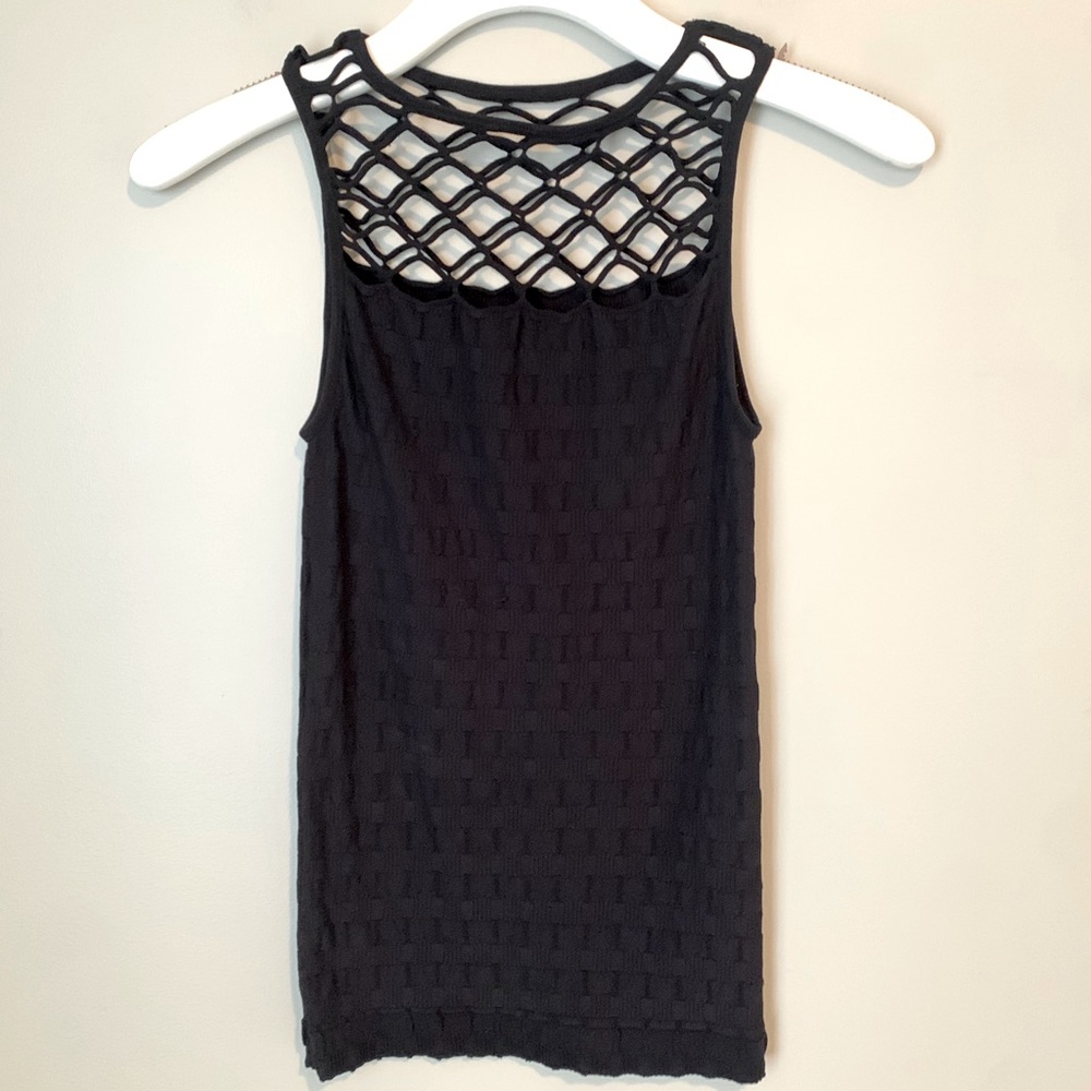 Black camisole spandex type top